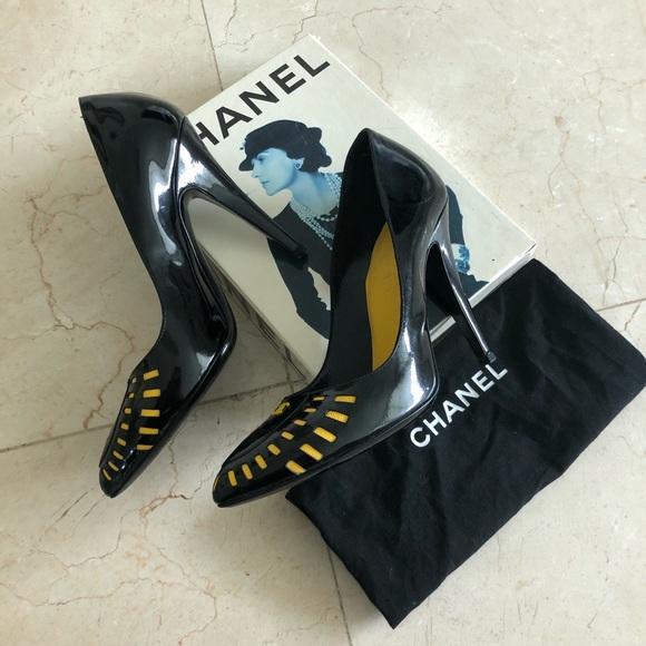❤️SOlD ❤️Gorgeous pumps Chanel shoes size 38 - Picture 4 of 10